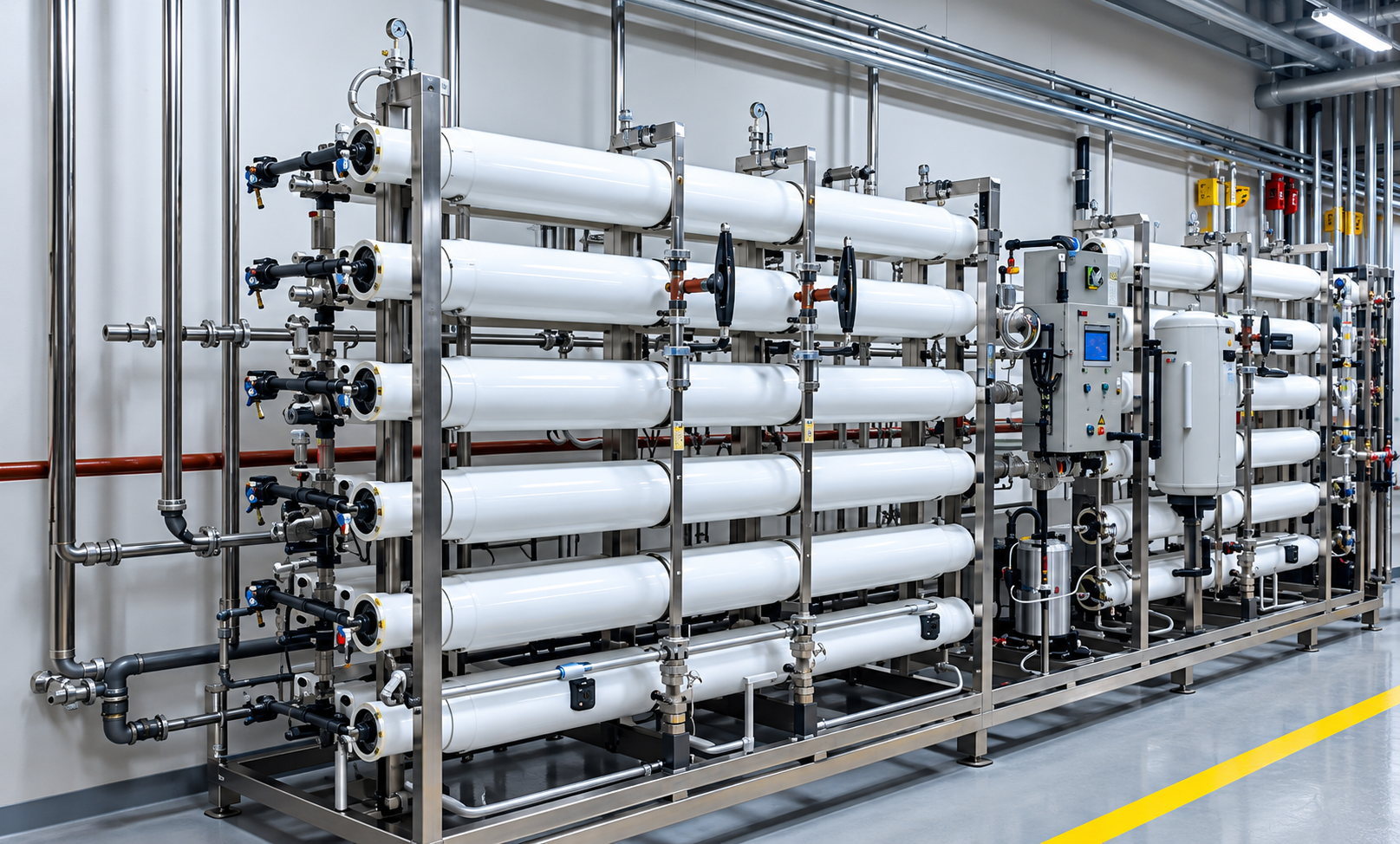 modern ro membrane filtration plant