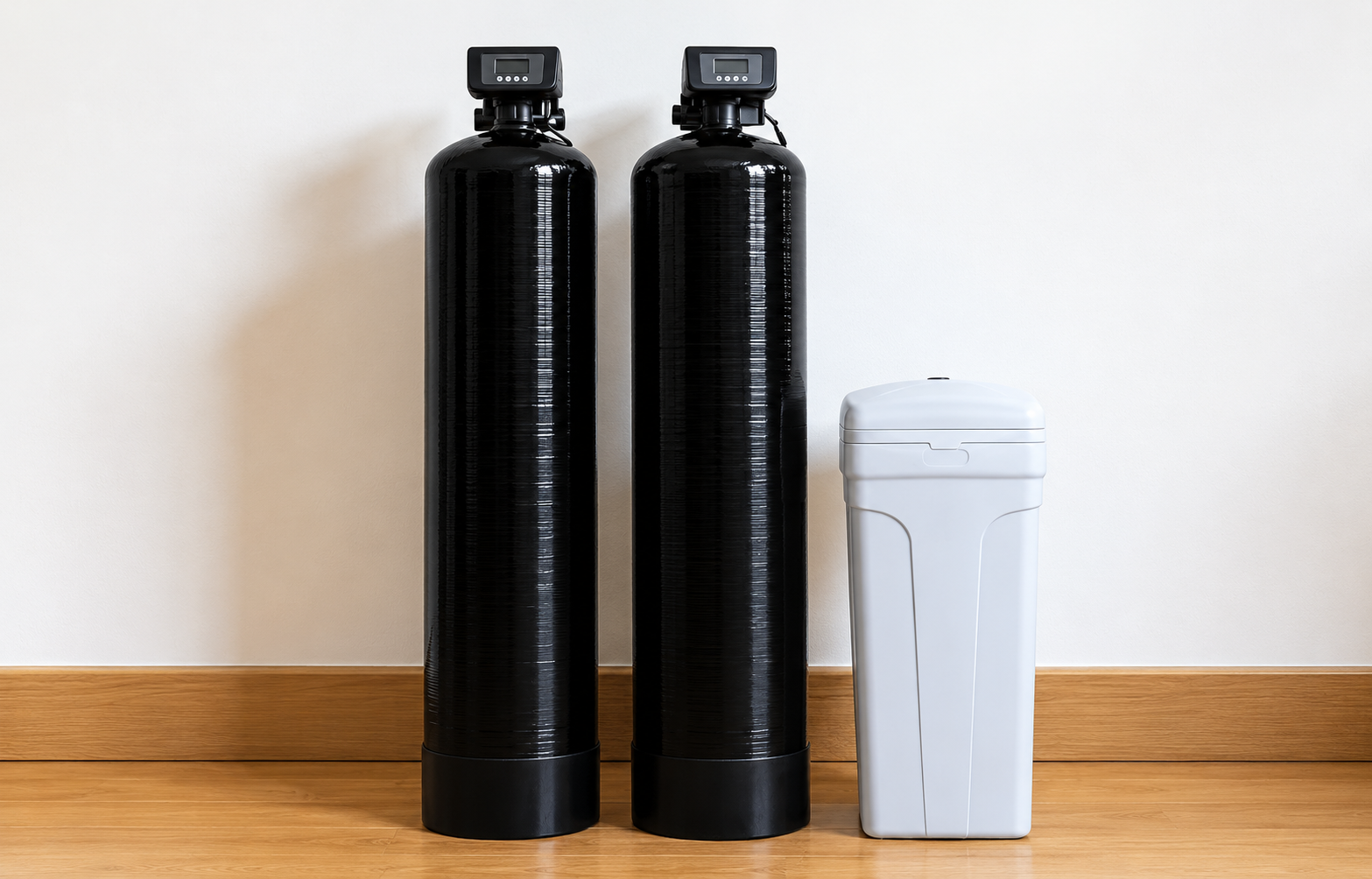 modern water filtration system showcase