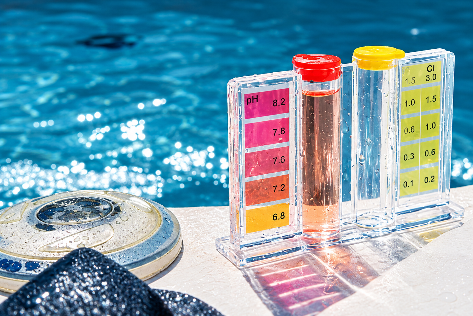 Water Sampler Test Swimming Pools & Spas - Aqua Drop Filters